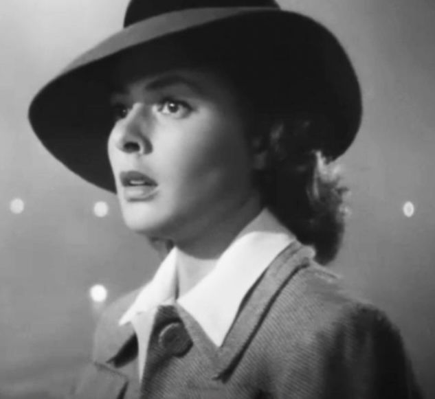 Ingrid Bergman as Ilsa Lund in Casablanca