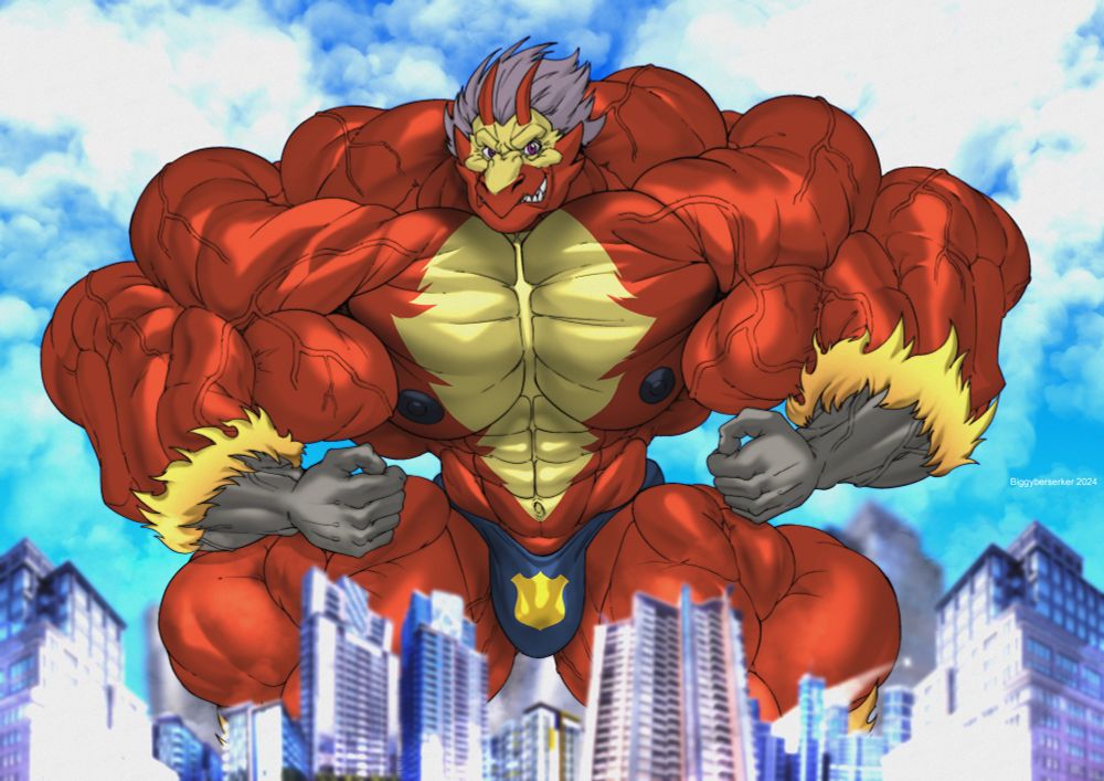 The real berserker: 