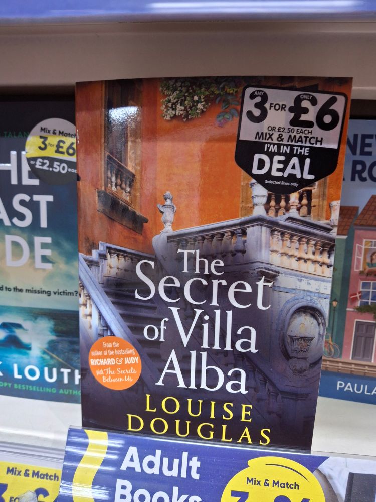 Book cover for The Secret of Villa Alba