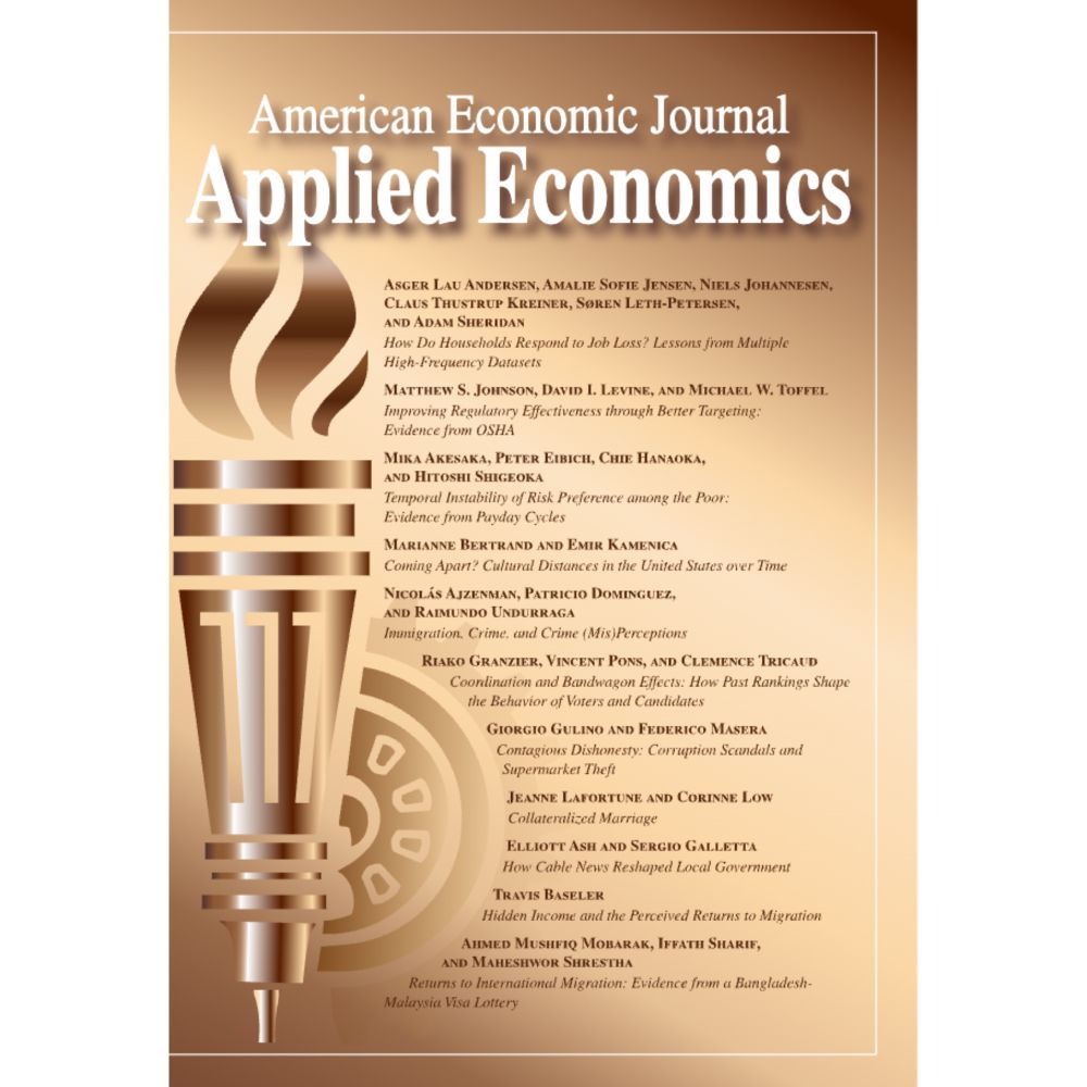 American Economic Journal: Applied Economics