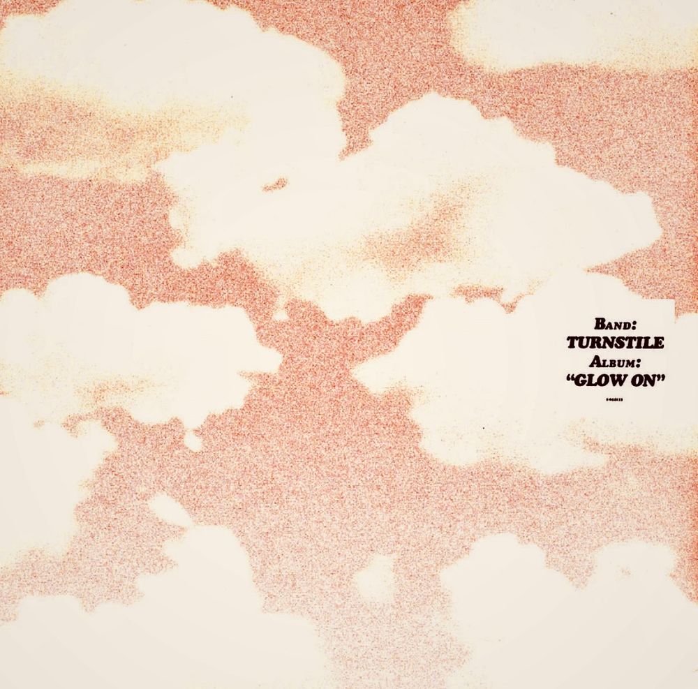 Pochette de l’album Glow par Turnstile 