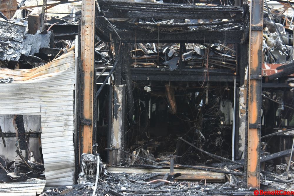 détail sur l'incendie