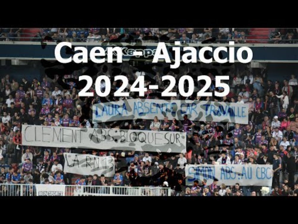 Ambiance Caen - Ajaccio 2024-2025