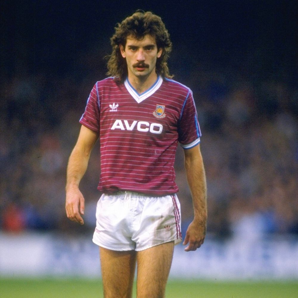 Alan Devonshire in his playing days with West Ham United.