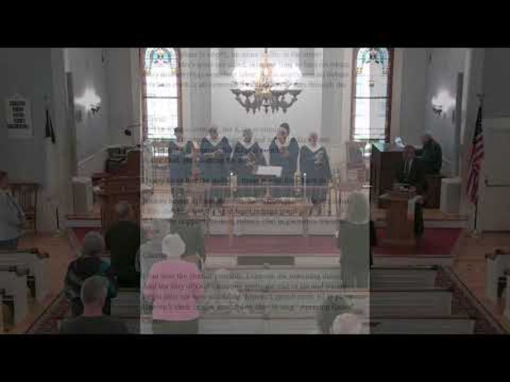 Church Service 5/25/25