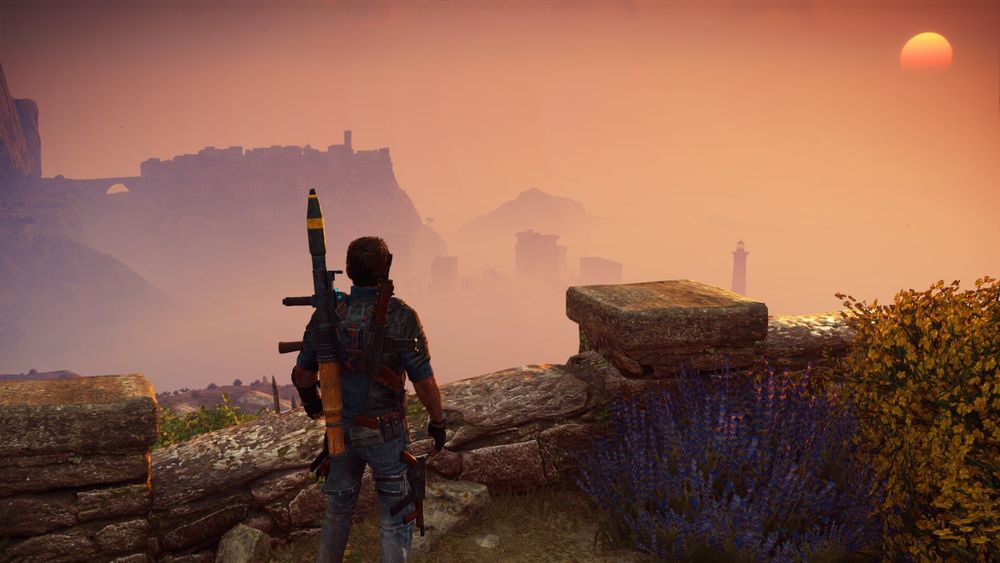 A screenshot I took playing Just Cause 3, on beautiful Medici. Feel free to share!