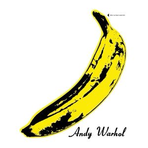 The cover of Velvet Underground and Nico. A signed Warhol banana. 