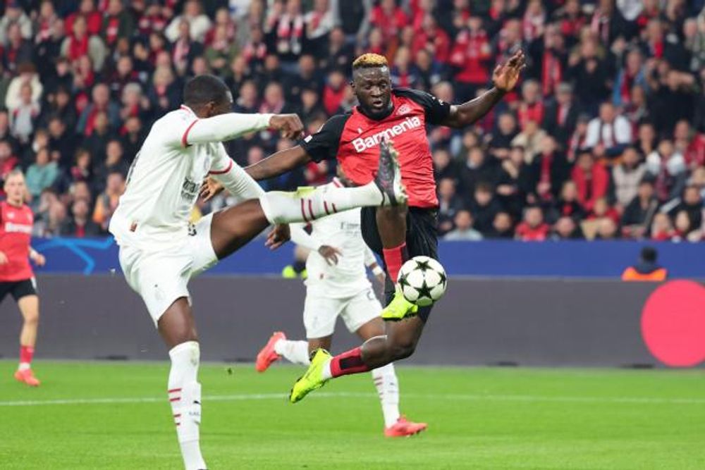 Foot : Le Bayer Leverkusen domine de justesse l'AC Milan en Ligue des champions