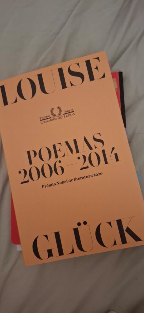 Capa do livro Poemas 2006-2014 da Louise Glück