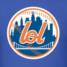 Mets logo, but it says lol