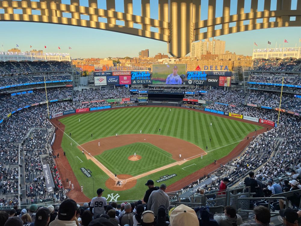 Yankee Stadium from section 420A