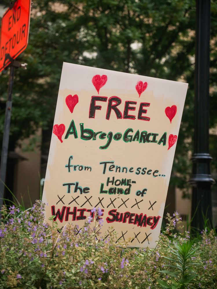 Free Abrego Garcia from Tennessee… the homeland of white supremacy
