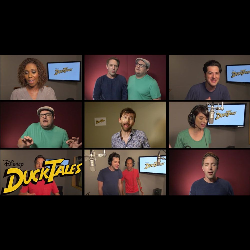 All-New "DuckTales" Cast Sings Original Theme Song | DuckTales | Disney XD