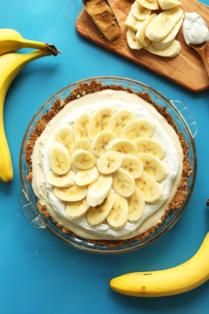 Banana Cream Pie (Vegan + GF)