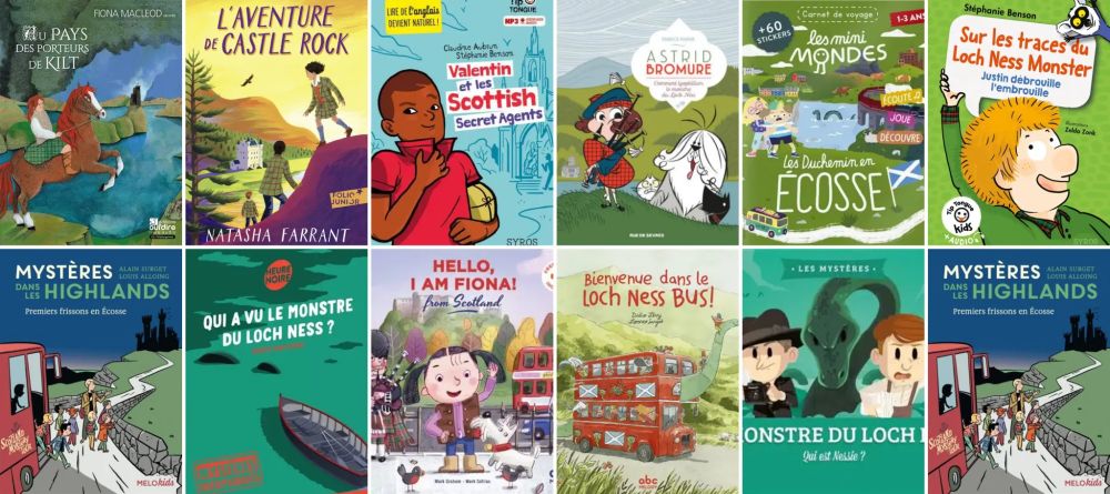 12 livres enfants & Ado sur l'Ecosse blog VOYAGES ET ENFANTS