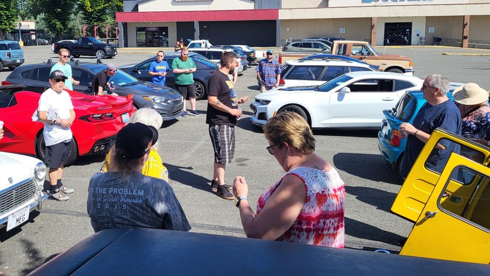 Attendees at the memorial cruise