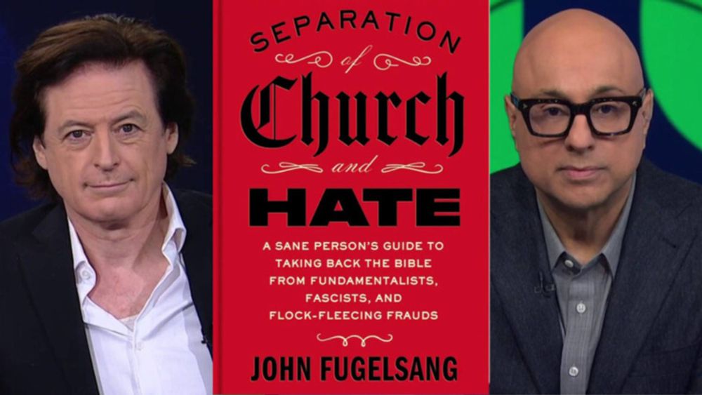 John Fugelsang: Right-wing Christians use the Bible ‘as a prop’ & ignore Jesus’ message — MSNBC