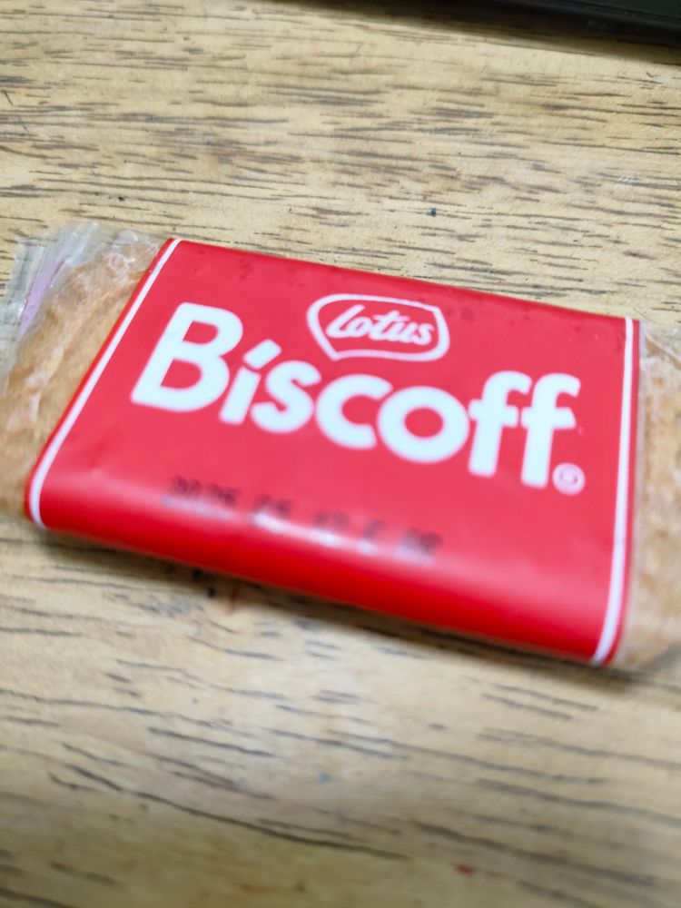 Biscoffのビスケット