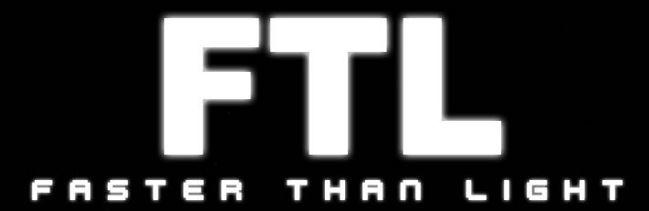 Logo du jeu FTL Faster Than Light pour illustrer un jeu avec une bande son qui vaut 10/10