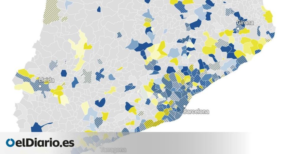 Así bajan los precios del alquiler en Catalunya en el primer trimestre con la Ley de Vivienda, municipio a municipio