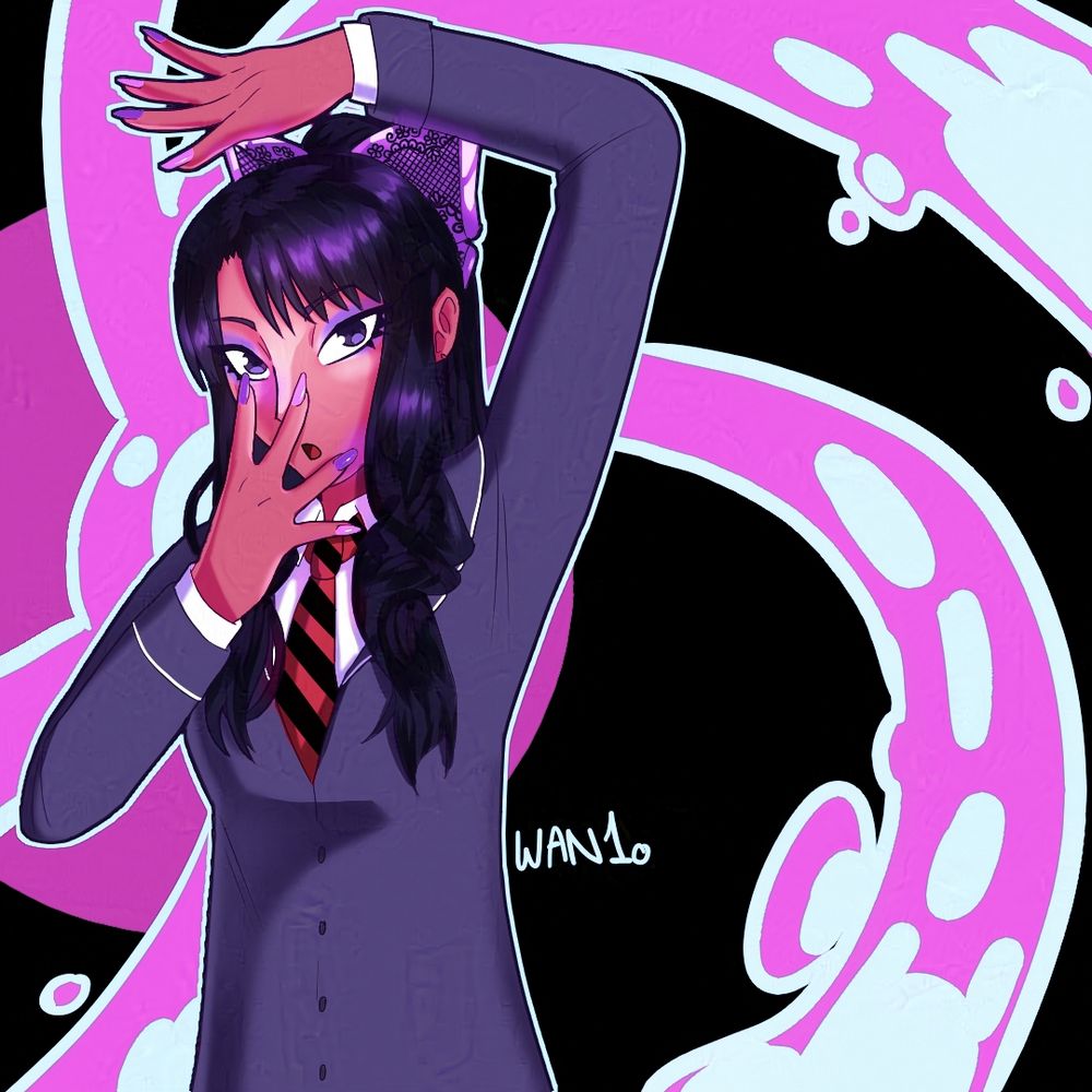 Image of Lydia, anime styled drawing