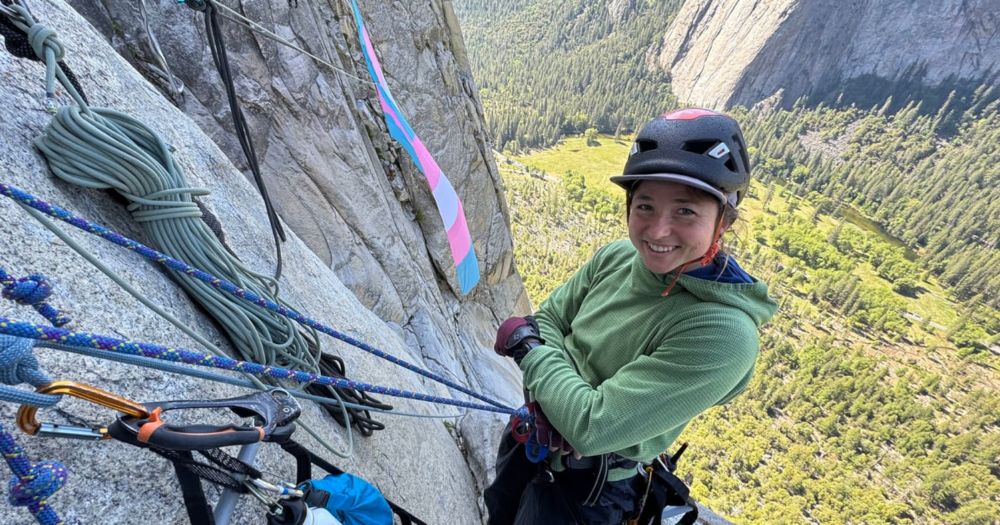 Park ranger fired after helping drape a transgender pride flag on Yosemite's El Capitan