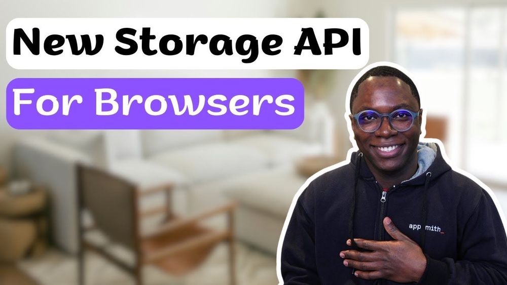 New JS Storage API For Browser Extensions