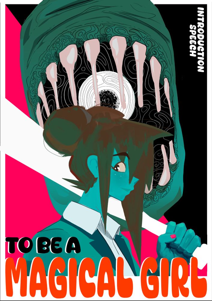 To be a Magical Girl - Introduction Speech 
Chapter cover 
for my comic 