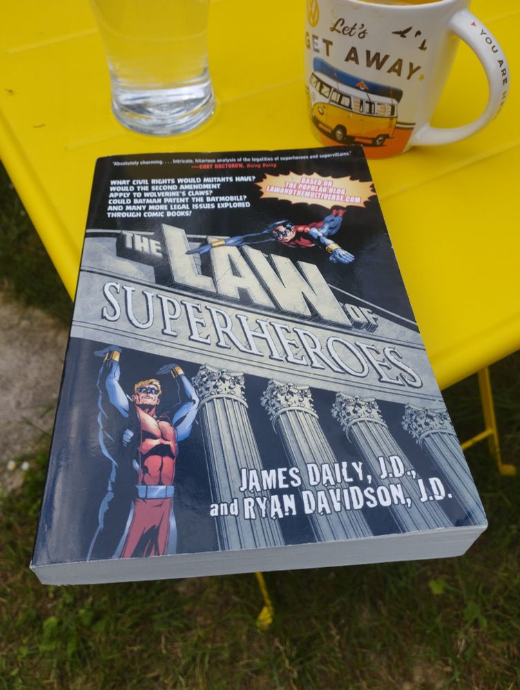 The law of superheroes by James Daily & Ryan Davidson 