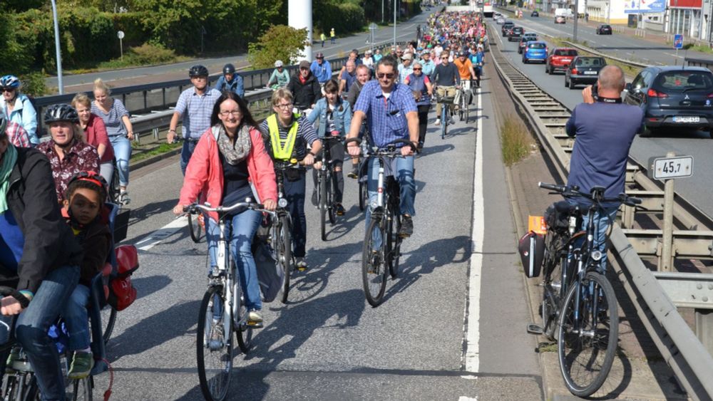 Fahrraddemo durch Bremen: Verkehrsprobleme möglich