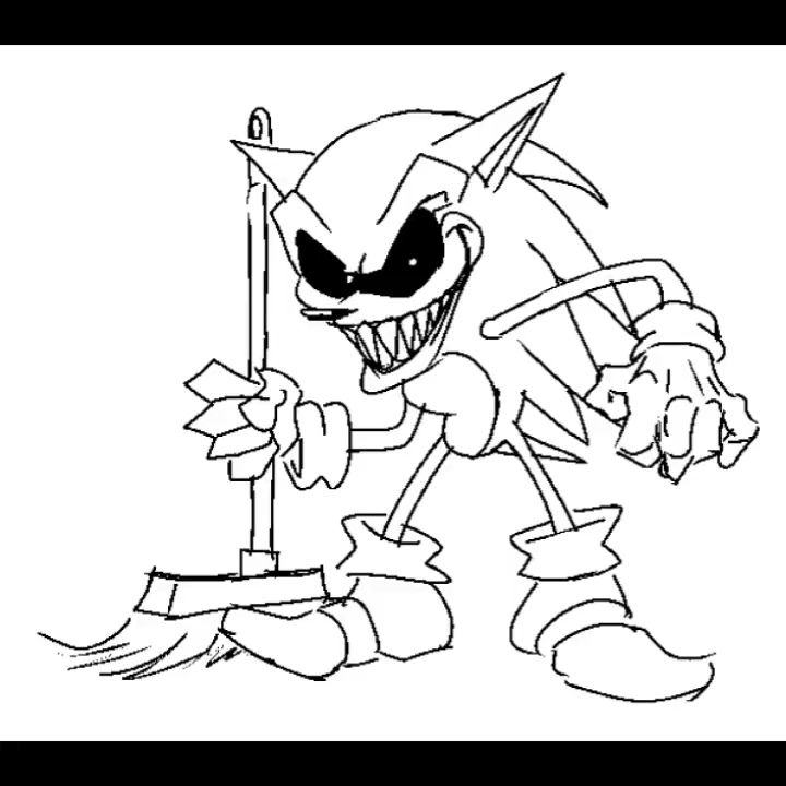 a screenshot of Broom.EXE, from a short video featuring him made by JoeDoughboi
