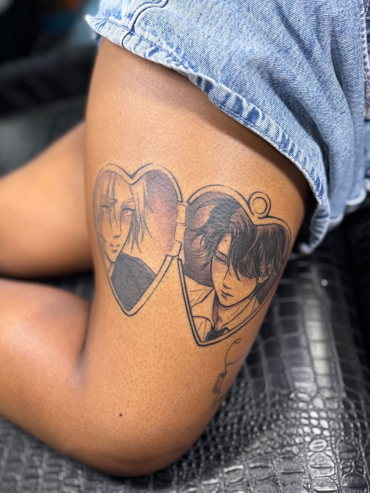 Anime tattoos, Hua Cheng, Starember, yaoi tattoo,Yaoi, boy love 