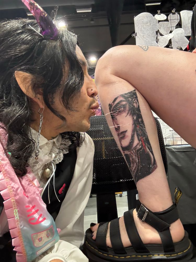 Anime tattoos, Hua Cheng, Starember, yaoi tattoo,Yaoi, boy love 