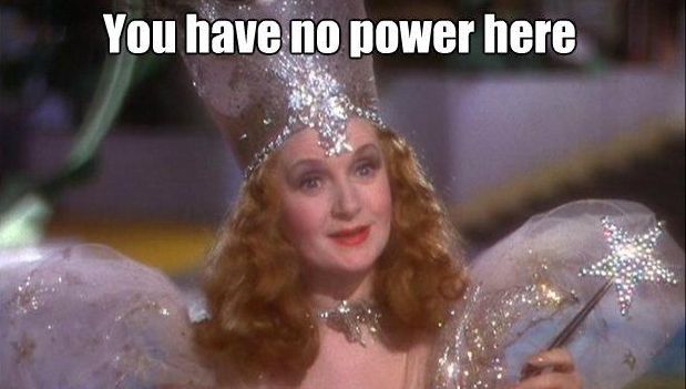 Glinda (Billie Burke) from *The Wizard of Oz* (1939), 