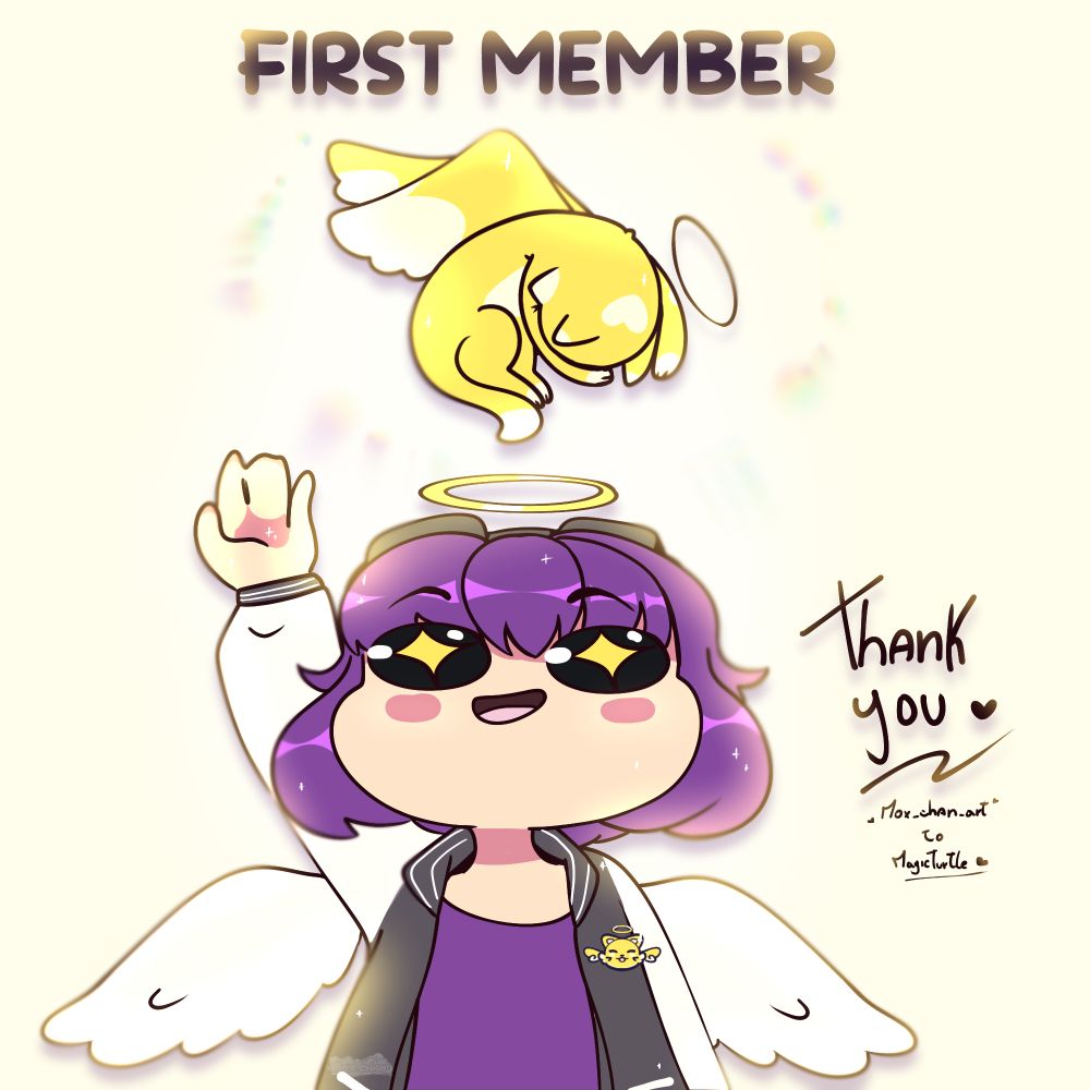 Oc : Magicturtle 
Gift illustration, to celebrate the addition of my first member to my monthly memberships in Ko-fi ❤️☕ nwn Thank you very much ฅ⁠^⁠•⁠ﻌ⁠•⁠^⁠ฅ✨