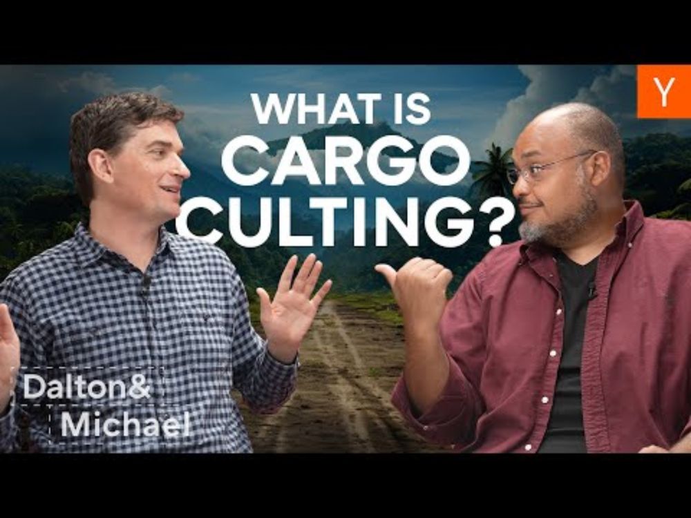 Silicon Valley's Cargo Culting Problem