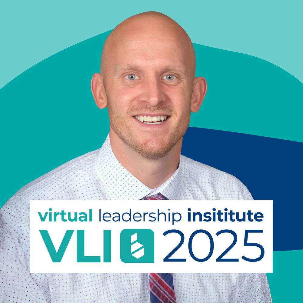 Promotional image for Virtual Leadership Institute VLI 2025 featuring Rusty Anderson on a teal background.
