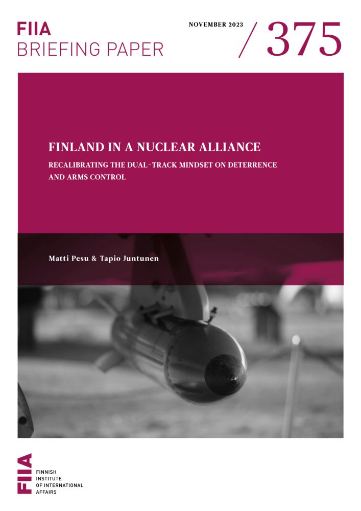 Finland in a nuclear alliance | FIIA