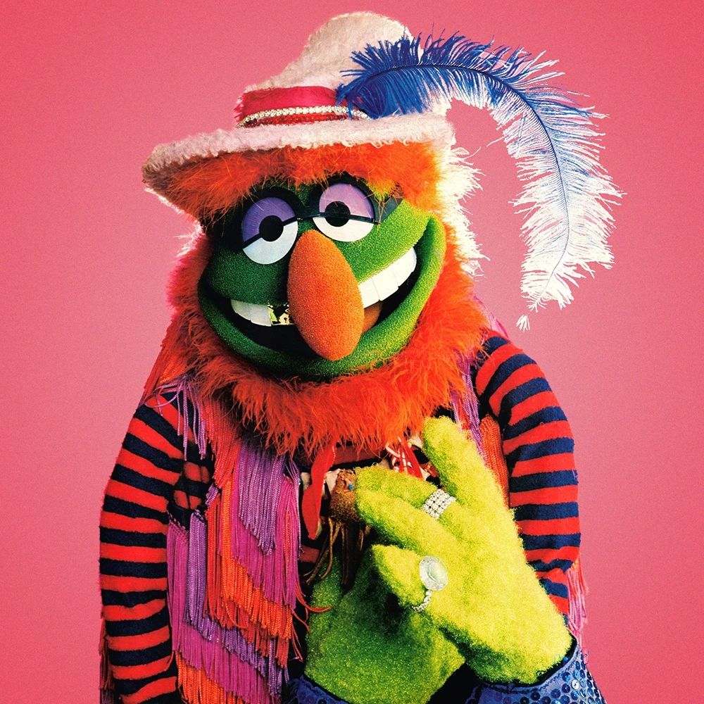 A portrait shot of Dr. Teeth of the Electric Mayhem.