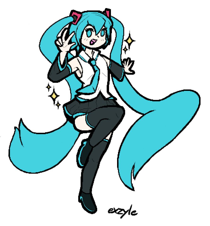 hatsune miku !!!!!!!!!!!!!!!!!!!!!!!! :3