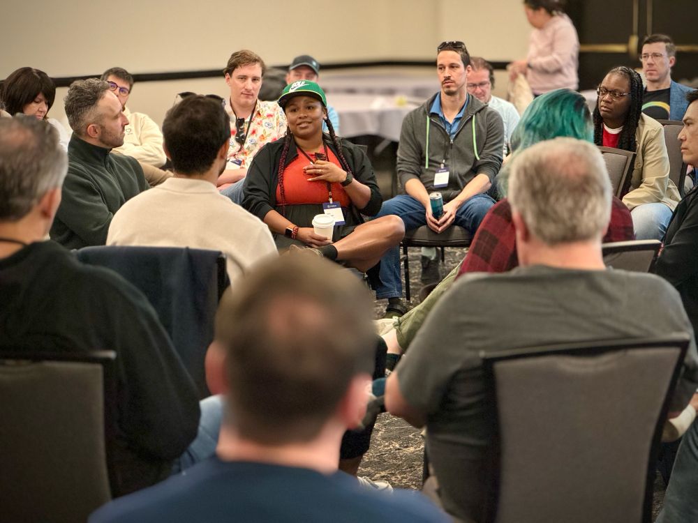 Founders discussion at TinyFest