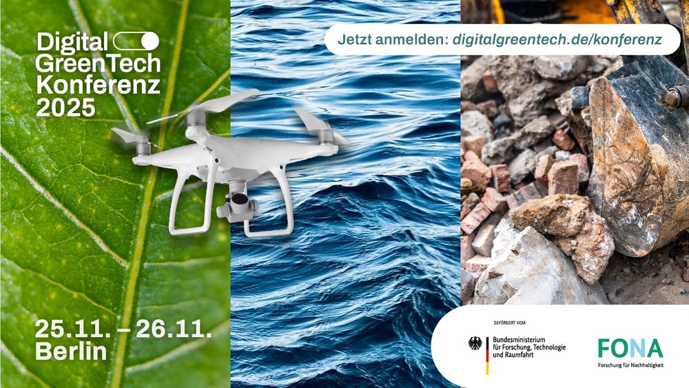 Sharepic zur Digital GreenTech Konferenz 2025