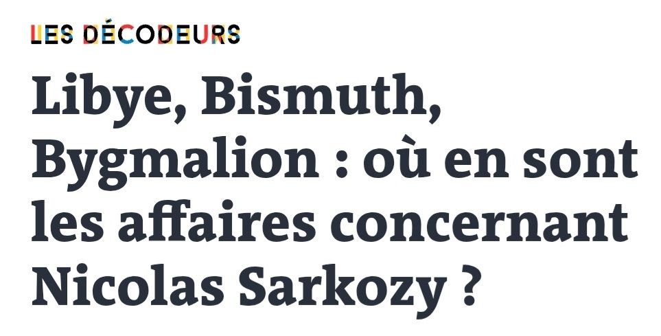 Les procès de Sarkozy