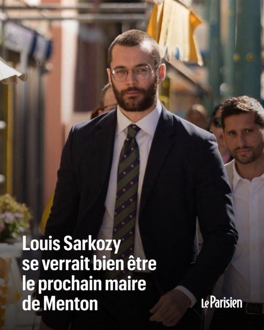 Louis Sarkozy se verrait bien être li prochain maire de Menton.