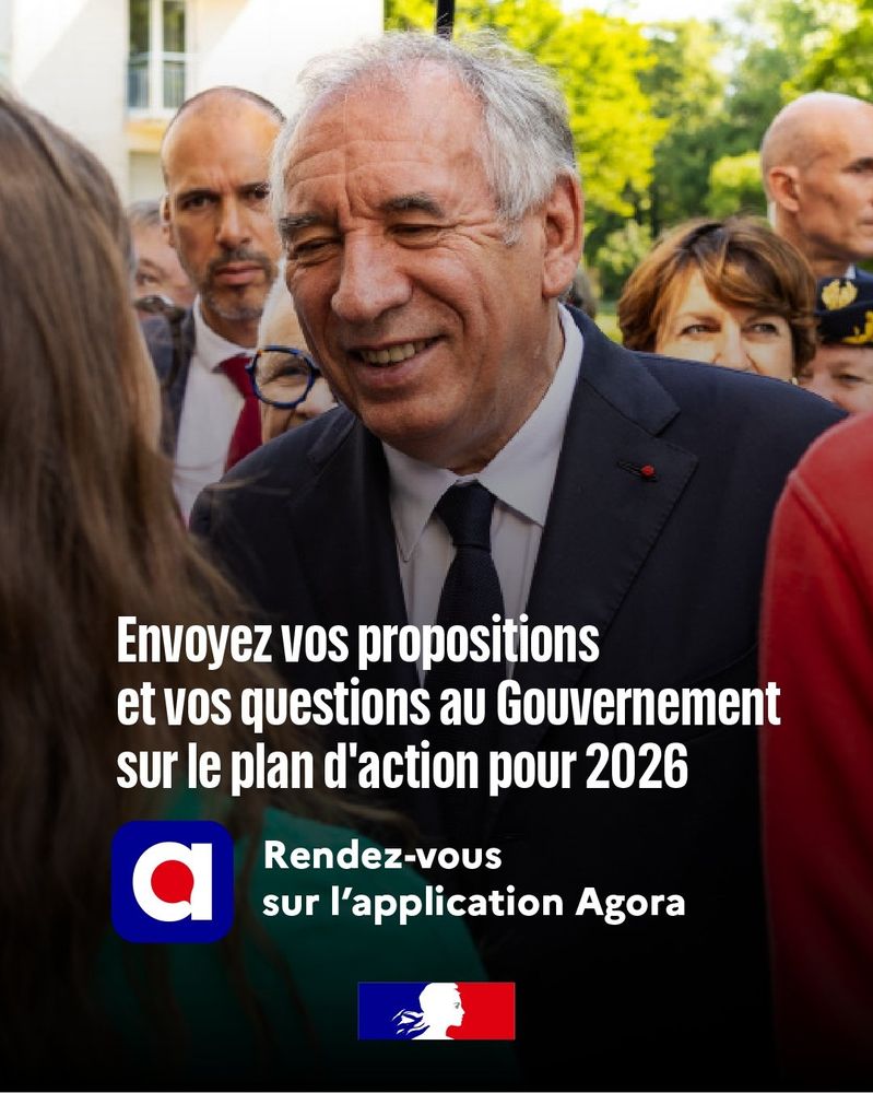 Communication officielle pour envoyer des idées au Gouvernement pour 2026