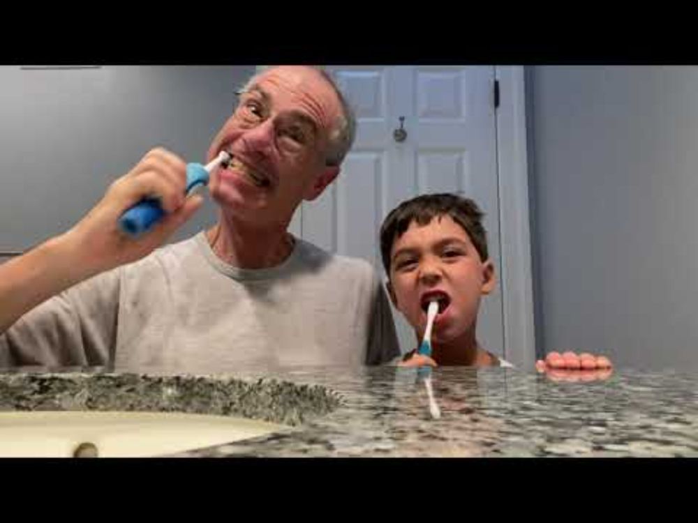 Stop It Now I'm Brushing My Teeth