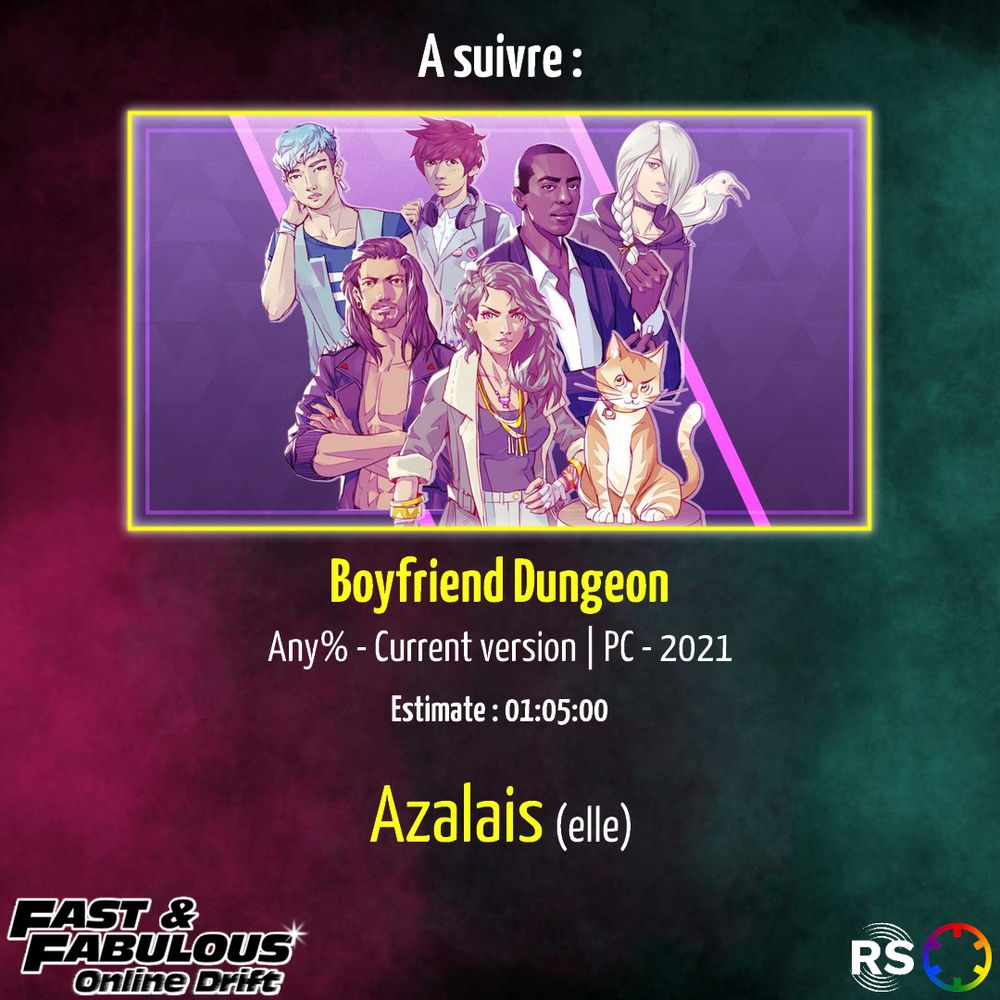 La run de Dungeon Boyfriends c'est maintenant !