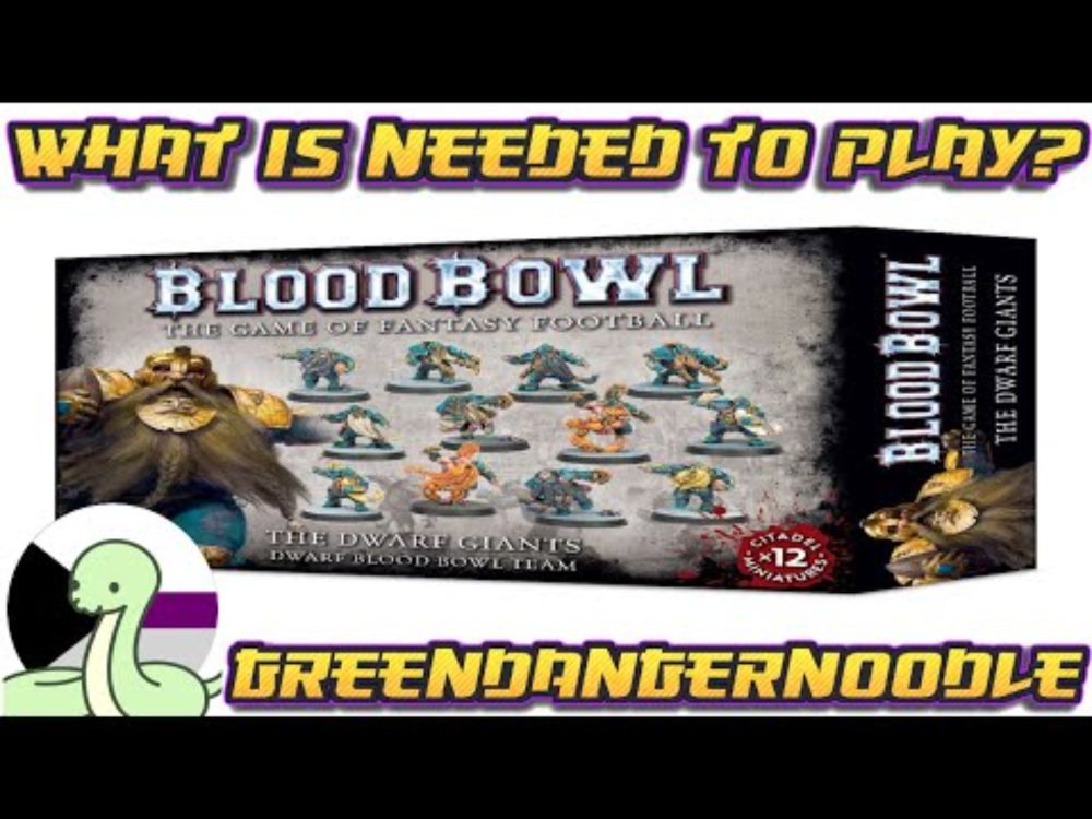 Dwarf Blood Bowl Team: The Dwarf Giants! | What Is Needed To Play!