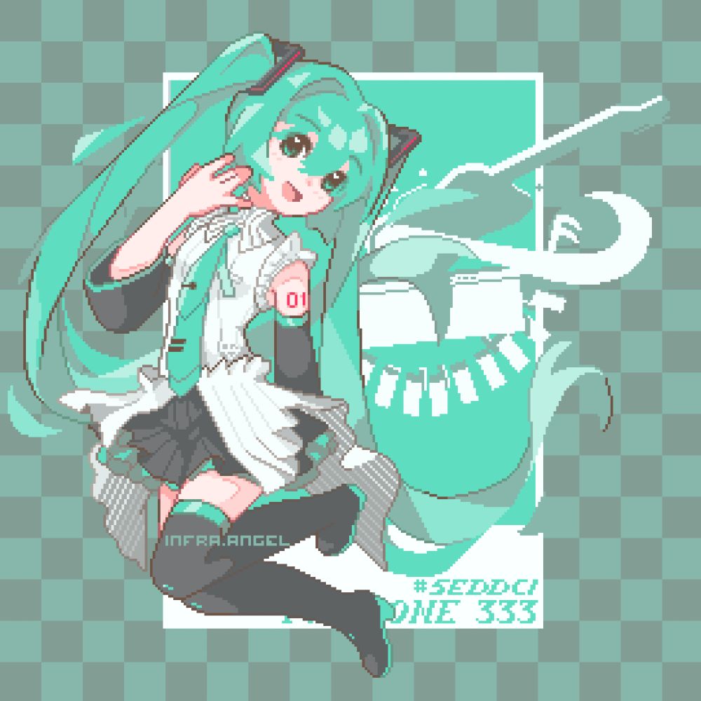 PIxel Art Hatsune Miku