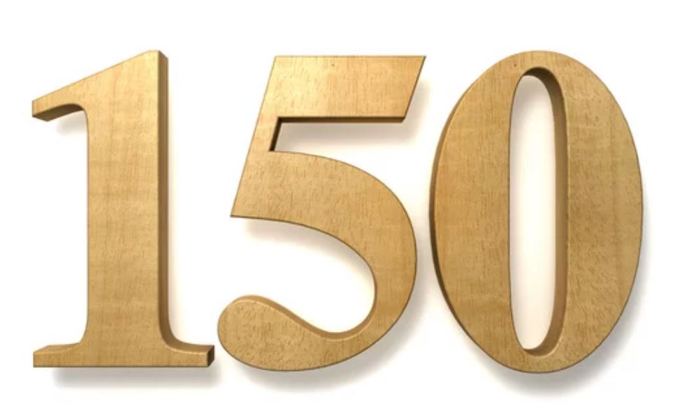 A golden 150.